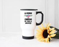 Casitika Chingona Mug. Gifts For Mexican Mom. La Mama Mas Chingona De Todo El Universo Coffee Cup. Regalos Para Mama De Cumpleaños.