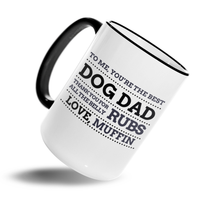 Custom Best Dog Dad Coffee Mug