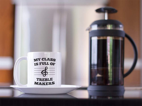 Inspiring Teacher Personalized Coffee Mug 11 oz Blue
