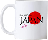 I'm Huge In Japan 11 oz White Ceramic Coffee Mug. Funny Gift for Friends or Co-Workers.