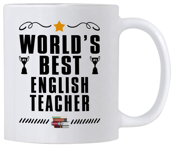 English Teacher Mug - 11 oz Coffee Mug Funny - Teacher Gift Ideas, English Teacher  Gifts, Unique Teacher Gifts for Men & Women, Teacher, Friends