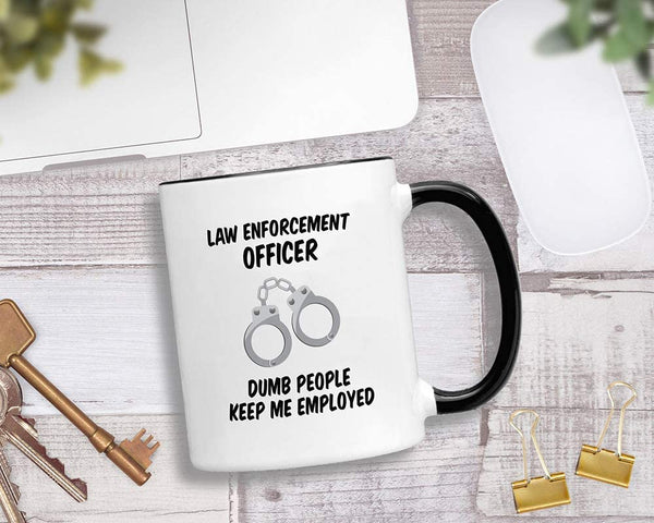 Law Enforcement Gifts for Men and Women. 11 oz Police Officer Mug. Gif –  Casitika