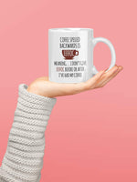 Coffee Spelled Backwards is Eeffoc. Funny 11 ounce Sarcasm Mug. Gift Idea for a Boss, Coworker or Friend.